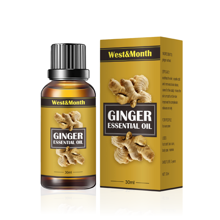 Ginger Essential Detox Oil™ | Stimuliert die Fettverbrennung auf natürliche Weise! (1+1 FREI)
