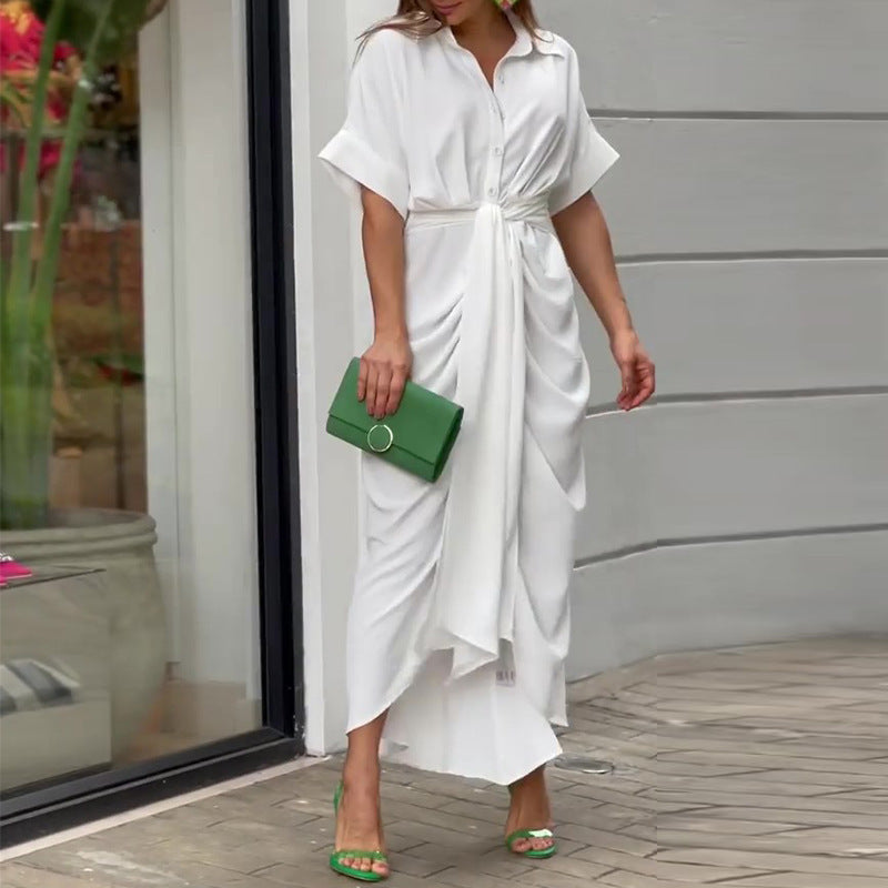 Donatella Trevisani™️ Elegantes Langes Sommerkleid-Outfit
